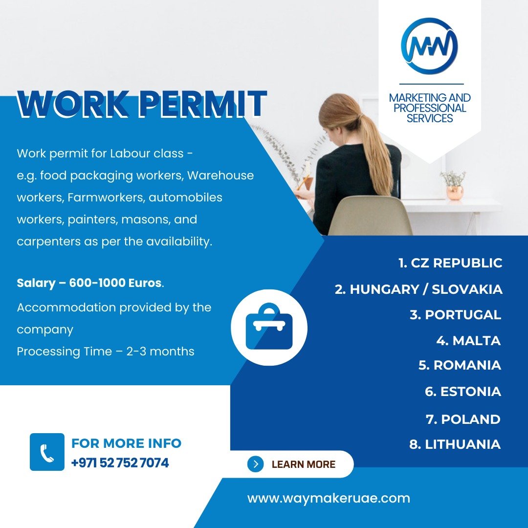 You are currently viewing Work permit for labour class