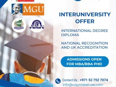 Admissions Open for MBA/BBA/PHD